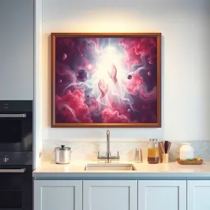 maximalist kitchen mockup example 1